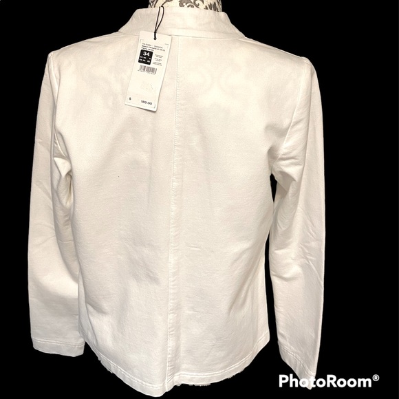 Women’s white Heney Jersey from Olsen - Picture 2 of 2